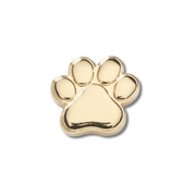 Jibbitz Gold Dog Paw