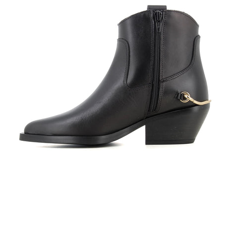 Botin Cowboy Negro