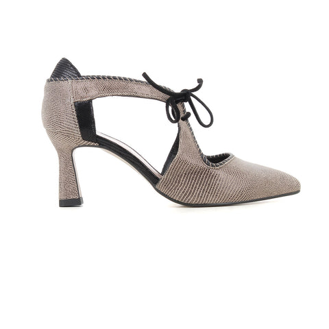 Zapato Taupe/negro