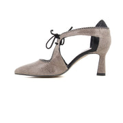 Zapato Taupe/negro