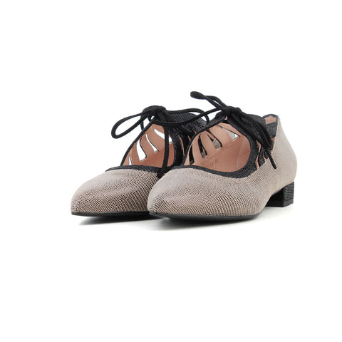 Zapato Taupe/negro