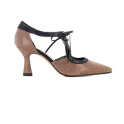 Zapato Taupe/negro