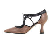 Zapato Taupe/negro