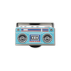 Jibbitz Blue Boom Box