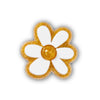 Jibbitz Oro/blanco