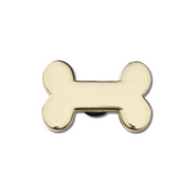 Jibbitz Gold Dog Bone