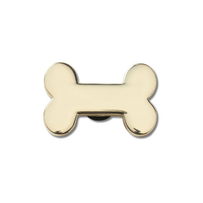 Jibbitz Gold Dog Bone