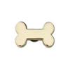 Jibbitz Gold Dog Bone