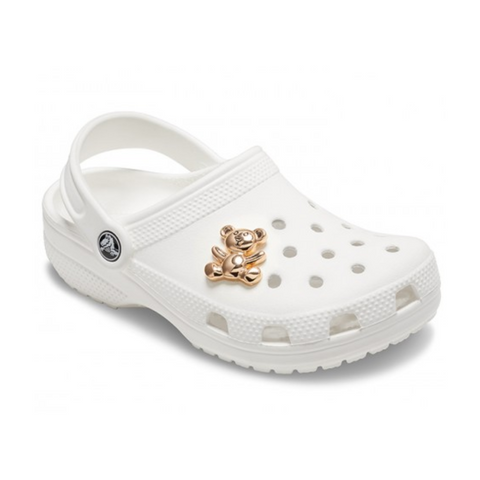 Jibbitz Gold Teddy Bear