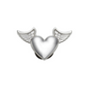 Jibbitz Silver Metal He