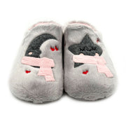 Zapatilla Gris Perla/rosa