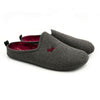 Zapatilla Gris Oscuro