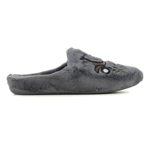 Zapatilla Gris Oscuro