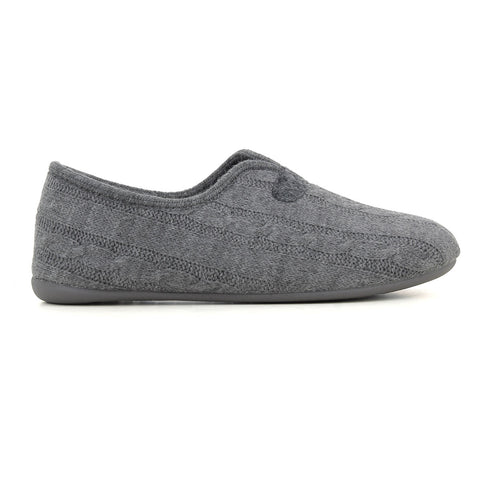 Zapatilla Gris Oscuro