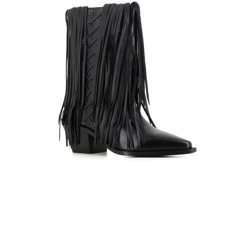 Botin Cowboy Negro