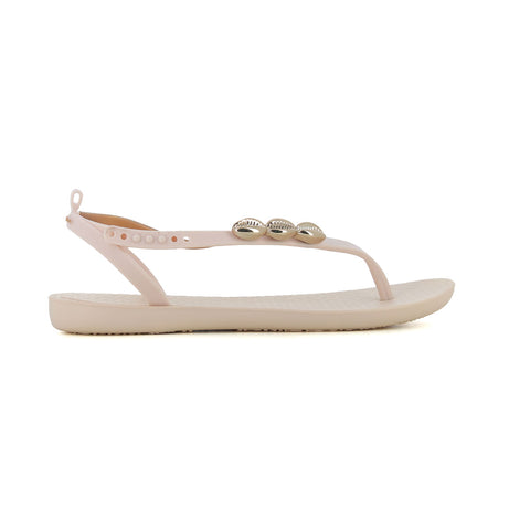 Sandalia Beige/gold