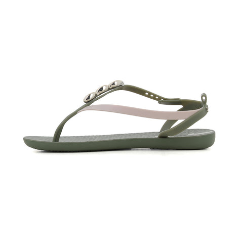 Sandalia Green/beige