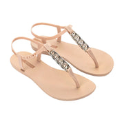 Sandalia Beige/gold