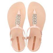 Sandalia Beige/gold