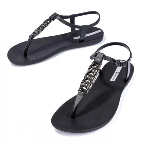 Sandalia Black/dk Grey