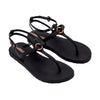 Sandalia Black/beige