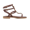 Sandalia/dedo Brown