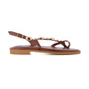 Sandalia/dedo Brown