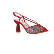 Sandalia Multi/rojo