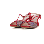 Sandalia Multi/rojo