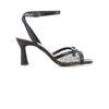 Sandalia Negro/leopardo