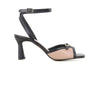 Sandalia Negro/taupe