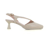 Zapato Destalonado Crema