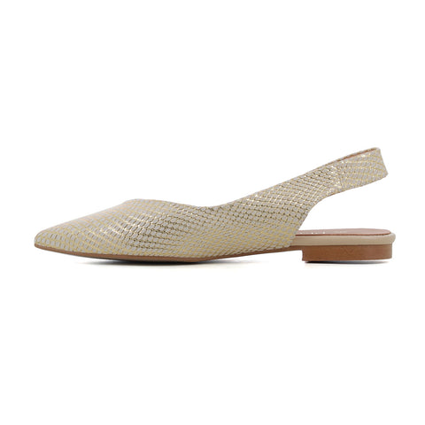 Francesita Destalonada Beige/oro
