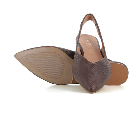 Francesita Destalonada Marron