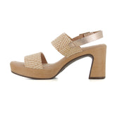 Sandalia Beige/marron