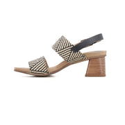 Sandalia Negro/beige