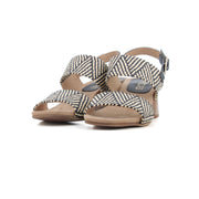 Sandalia Negro/beige