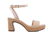 Sandalia Beige/marron