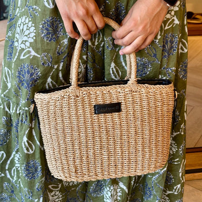Bolso Natural/black