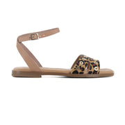 Sandalia Taupe/leopardo