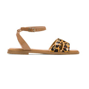 Sandalia Taupe/leopardo