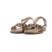 Sandalia Taupe/leopardo