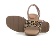 Sandalia Taupe/leopardo