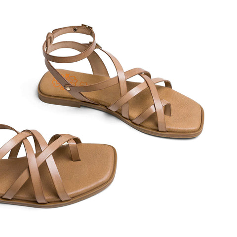 Sandalia Taupe