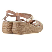 Sandalia Taupe/oro