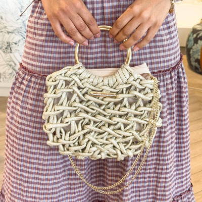 Bolso Clutch Oro