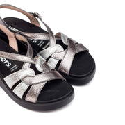 Sandalia Plomo/plata