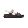 Sandalia Negro/plomo/off