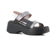 Sandalia Plomo/negro