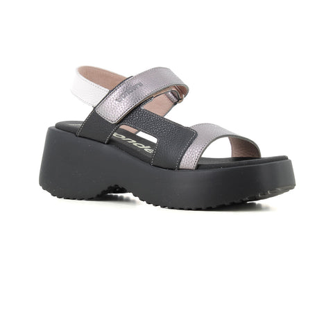Sandalia Plomo/negro